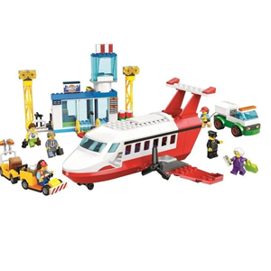 لگو سیتی فرودگاه هواپیما مسافربری 322 قطعه مدل CITIES 11615_لگو